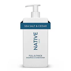 Native Sea Salt & Cedar 2-In-1 Shampoo & Conditioner - 16.5 Oz