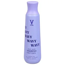 V&co Wavy Hair Shampoo With Peptide Technology 12 Fz - 12 Fz