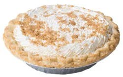 Banana Cream Pie Non Shelf Stable 8 Inch - 27 Oz