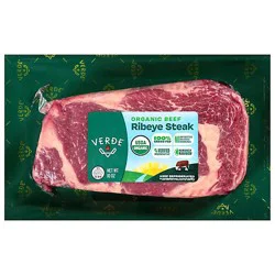 Verde Farms Organic Grass Fed Ribeye Steak - 10 Oz