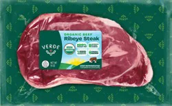 Verde Farms Organic Grass Fed Ribeye Steak - 10 Oz