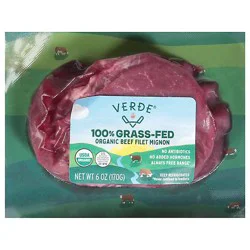 Verde Farms Beef Filet Mignon 6 Oz - 6 Oz