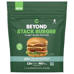 Beyond Stack Burger Patties 8pcs - 20 Oz
