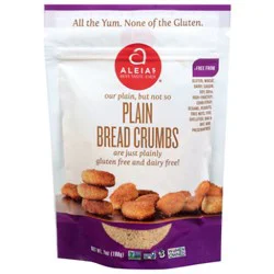 Aleia's Gluten Free Vegan Plain Bread Crumbs - 7 Oz