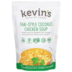 Kevin's Natural Foods Thai Style Coconut Chicken Soup - 16 Oz