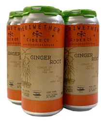 Meriwether Ginger Root Cider 4-16 Fl Oz In Cans - 4-16 Fz