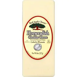 Red Apple Cheese Chdr Hrsradishadish - 8 Oz