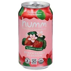 Humm Kombucha Strawberry Blossom - 12 Fz