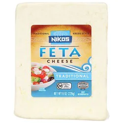 Nikos Feta Traditional Cheese - 8 Oz