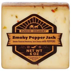 Sunrise Smokey Jack With Peppers Chunk - 6 Oz