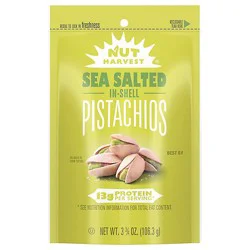 Nut Harvest Salted In Shell Pistachios - 3.75 Oz