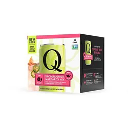 Q Mixers Premium Spicy Grapefruit Margarita Mix - 4 - 7.5 Oz