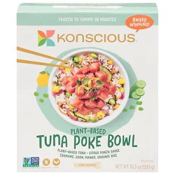 Konscious Plant Based Tuna Poke Bowl - 10.3 Oz.