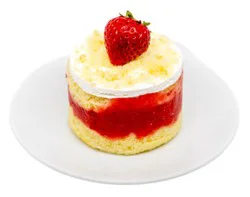 Strawberry Shortcake Cake 3 Inch - Each