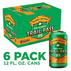 Sierra Nevada Trail Pass Non-Alcoholic Ipa Craft Beer In Cans - 6-12 Oz