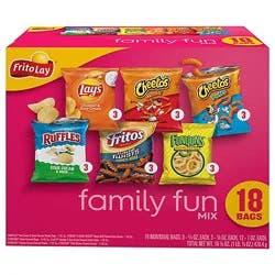 Frito Lay Snacks Fun Bonus Mix Vp 20ct - 20 Ct
