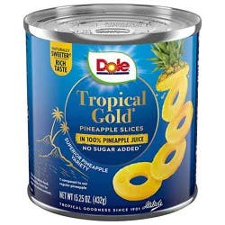 Dole Gold Pineapple Slices - 15.25 Oz