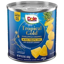 Dole Gold Pineapple Chunks - 15.25 Oz