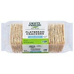 Open Nature Cracker Flatbread Sea Salt - 10 Oz