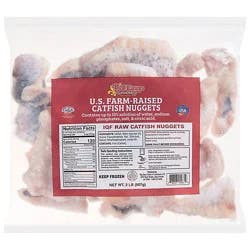 Seize The Bay Catfish Nuggets Frozen - 32 Oz