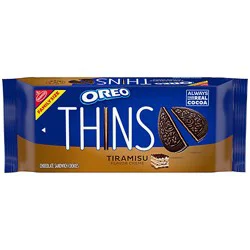 Oreo Thins Tiramisu Creme Chocolate Sandwich Cookies Family Size - 11.78 Oz