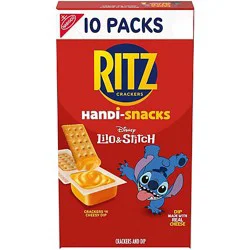Handi-Snacks Ritz Crackers 'n Cheesy Dip Snack Packs - 10 Count