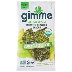 Gimme Avocado Oil Roasted Seaweed Snack - 0.14 Oz