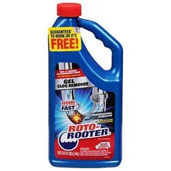 Roto Rooter Gel Clog Remover Professional Strength - 32 Fl. Oz.