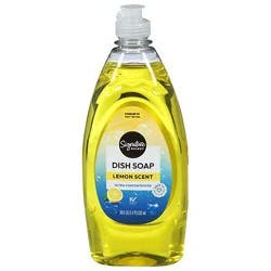 Signature Select Dish Soap Liquid Lemon - 18 Fl. Oz.