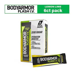 Body Armor Flash Iv Lemon Lime - 6 Count