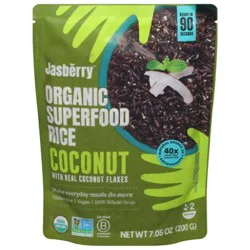Jasberry Organic Ready To Eat Coconut Superfood Rice - 7.05 Oz.