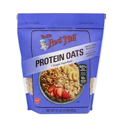 Bobs Red Mill Oats Protein Gluten Free - 32 O.z