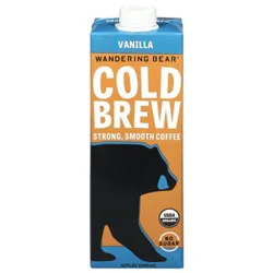Wandering Bear Vanilla Cold Brew Coffee - 32 Fl. Oz.