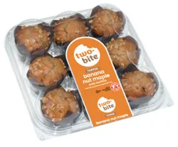 Two Bite Banana Nut Maple Muffins - 8 Oz.
