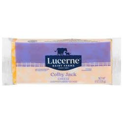 Lucerne Cheese Chunk Colby Jack - 8 Oz