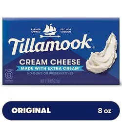 Tillamook Cream Cheese Brick - 8 Oz