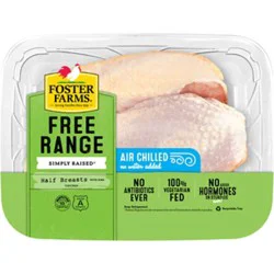 Foster Farms Air Chilled Chicken Breasts Bone - 0.5 Lb