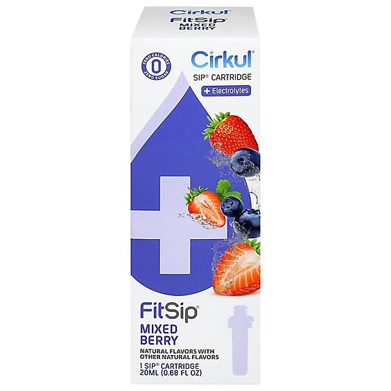 slide 1 of 1, Cirkul Fitsip Mixed Berry Cartridge - 0.68 Fl. Oz., 1 ct