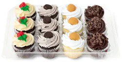 Frozen Assorted Craveable Cupcakes 12 Count - Each