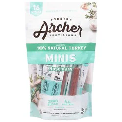 Country Archer Rosemary Turkey Sticks - 7.36 Oz