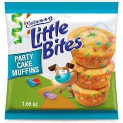 Entenmanns Little Bites Party Cake Mini Muffins - 1.65 Oz