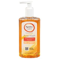 Signature Select/care Acne Wash Salicylic Treatment - 9.1 Fl. Oz.
