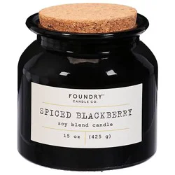 Foundry Candle Spiced Blackberry - 15 Oz