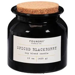 Foundry Candle Spiced Blackberry - 15 Oz