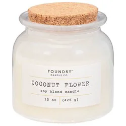 Foundry Candle Coconut Flower - 15 Oz