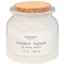 Foundry Candle Coconut Flower - 15 Oz