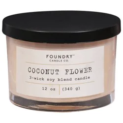 Foundry Candle Coconut Flower - 12 Oz