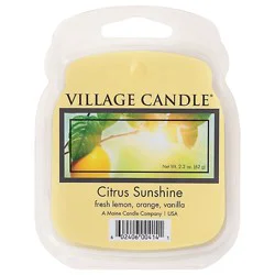 Village Candle Citrus Sunshine Melt - 2.2 Oz