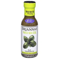 Briannas Dressing Herb Vinaigrette With Avocado Oil - 10 Oz