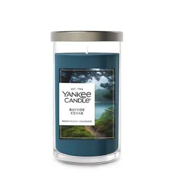 Yankee Candle Bayside Cedar Medium Pillar Candle - 14.25 Oz